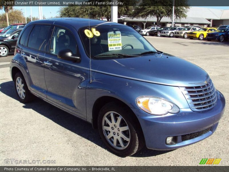 Marine Blue Pearl / Pastel Slate Gray 2007 Chrysler PT Cruiser Limited