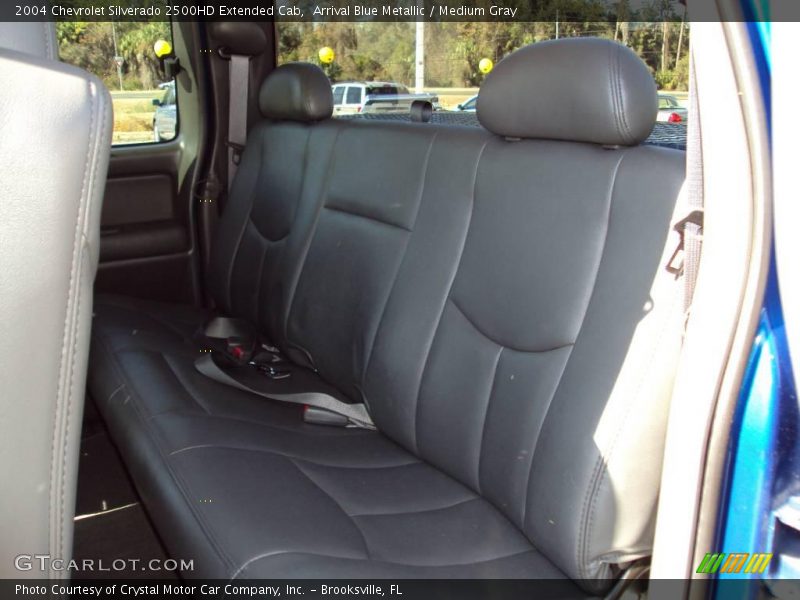 Arrival Blue Metallic / Medium Gray 2004 Chevrolet Silverado 2500HD Extended Cab
