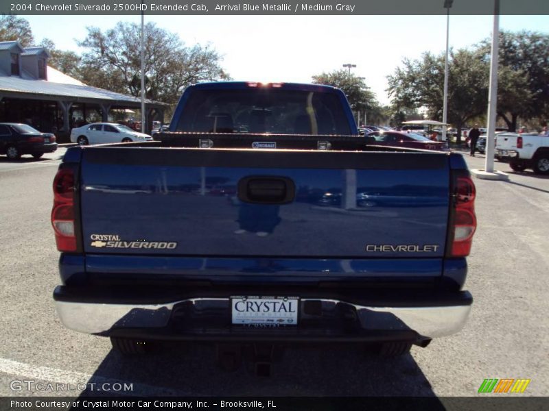 Arrival Blue Metallic / Medium Gray 2004 Chevrolet Silverado 2500HD Extended Cab