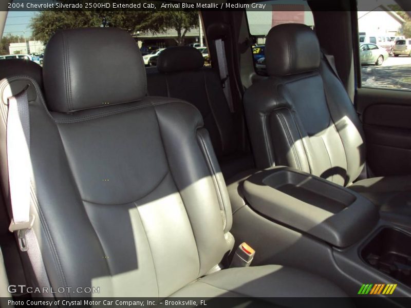 Arrival Blue Metallic / Medium Gray 2004 Chevrolet Silverado 2500HD Extended Cab