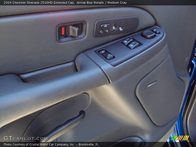 Arrival Blue Metallic / Medium Gray 2004 Chevrolet Silverado 2500HD Extended Cab