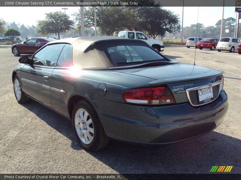 Magnesium Pearl / Dark Slate Gray 2006 Chrysler Sebring GTC Convertible