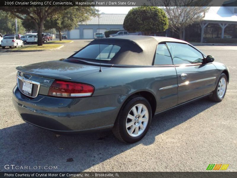 Magnesium Pearl / Dark Slate Gray 2006 Chrysler Sebring GTC Convertible