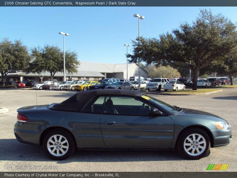 Magnesium Pearl / Dark Slate Gray 2006 Chrysler Sebring GTC Convertible