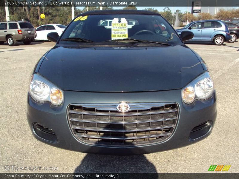 Magnesium Pearl / Dark Slate Gray 2006 Chrysler Sebring GTC Convertible