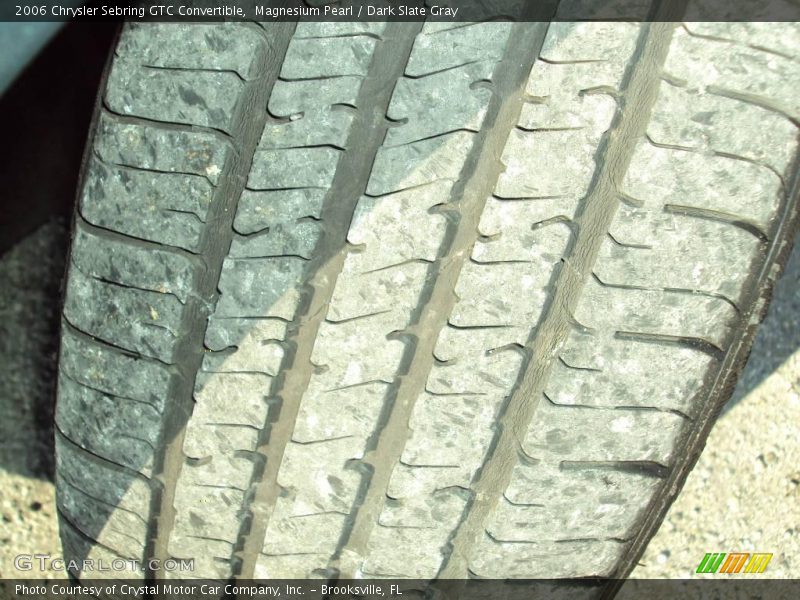Magnesium Pearl / Dark Slate Gray 2006 Chrysler Sebring GTC Convertible