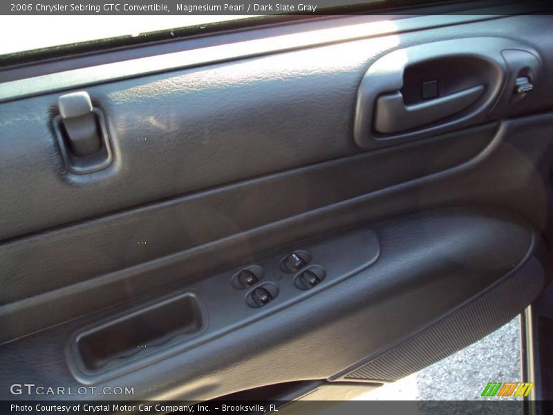 Magnesium Pearl / Dark Slate Gray 2006 Chrysler Sebring GTC Convertible