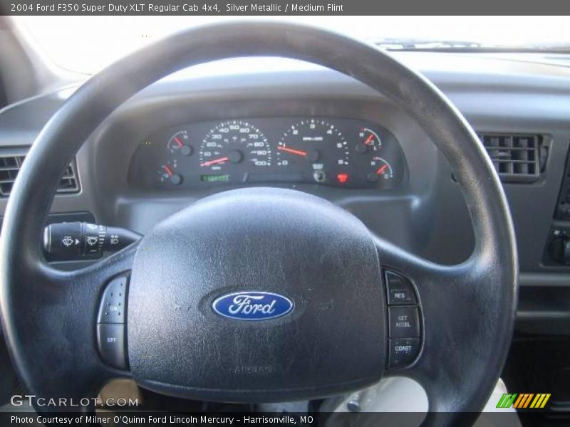Silver Metallic / Medium Flint 2004 Ford F350 Super Duty XLT Regular Cab 4x4