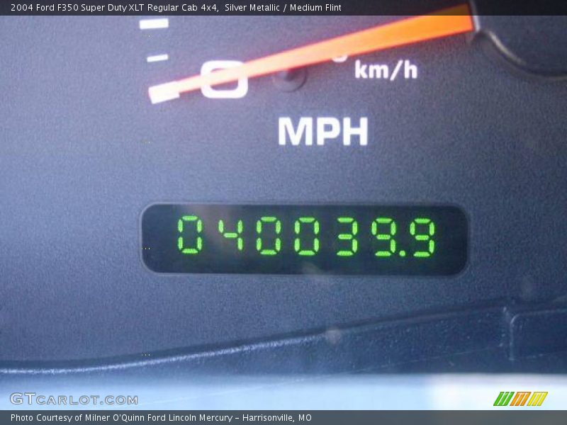 Silver Metallic / Medium Flint 2004 Ford F350 Super Duty XLT Regular Cab 4x4