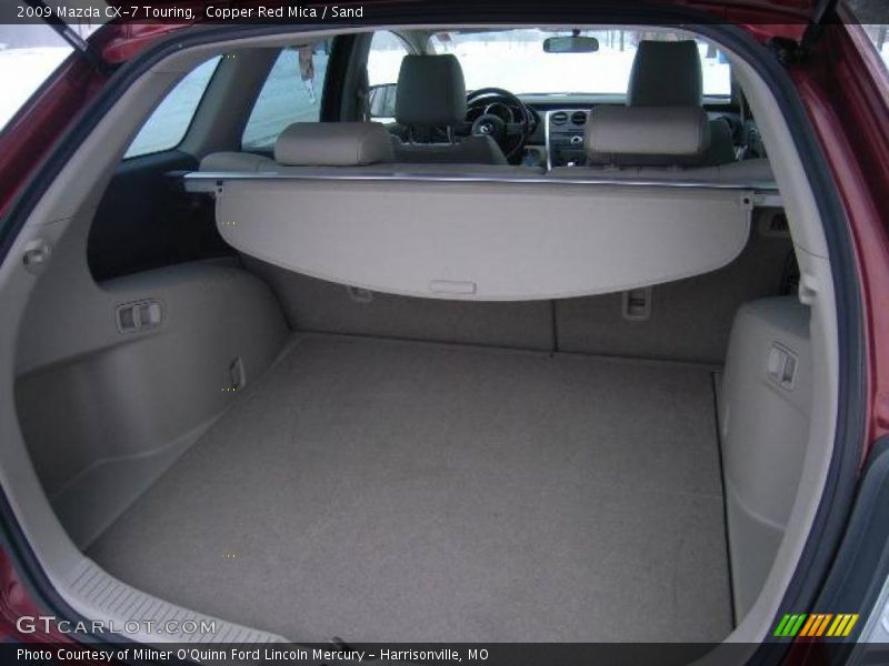 Copper Red Mica / Sand 2009 Mazda CX-7 Touring