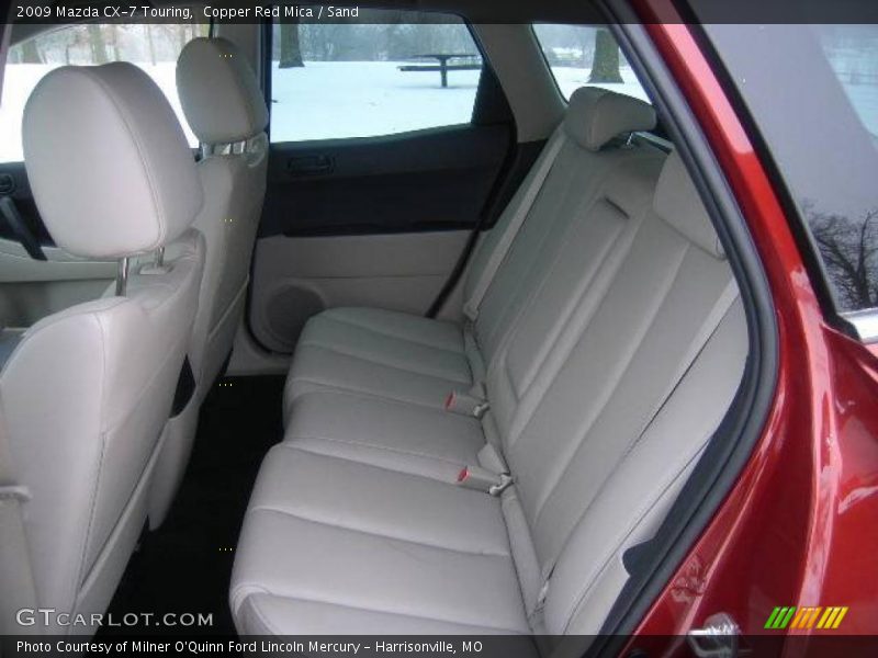 Copper Red Mica / Sand 2009 Mazda CX-7 Touring