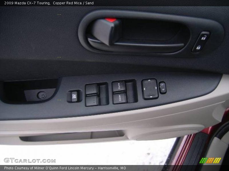 Copper Red Mica / Sand 2009 Mazda CX-7 Touring