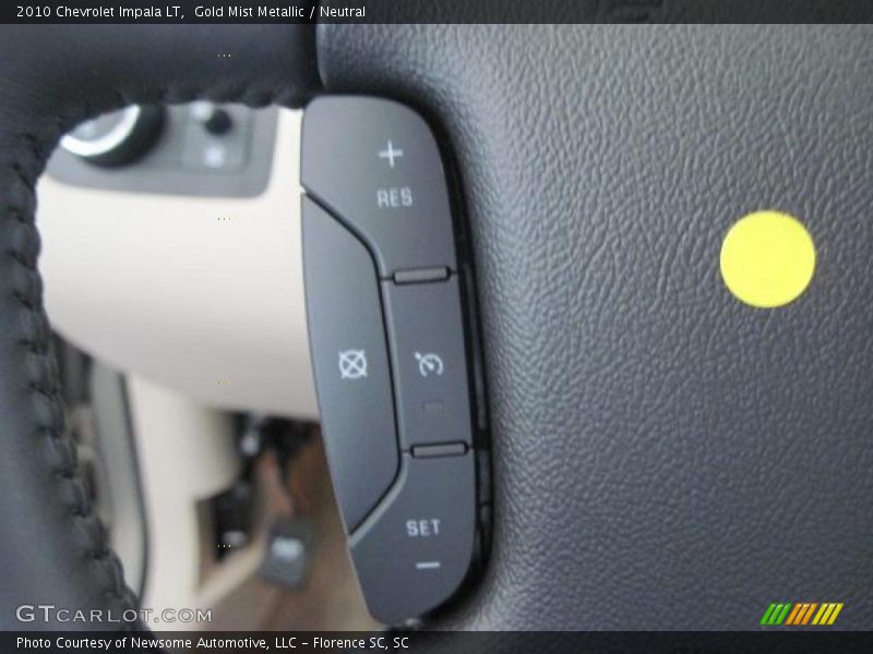 Gold Mist Metallic / Neutral 2010 Chevrolet Impala LT