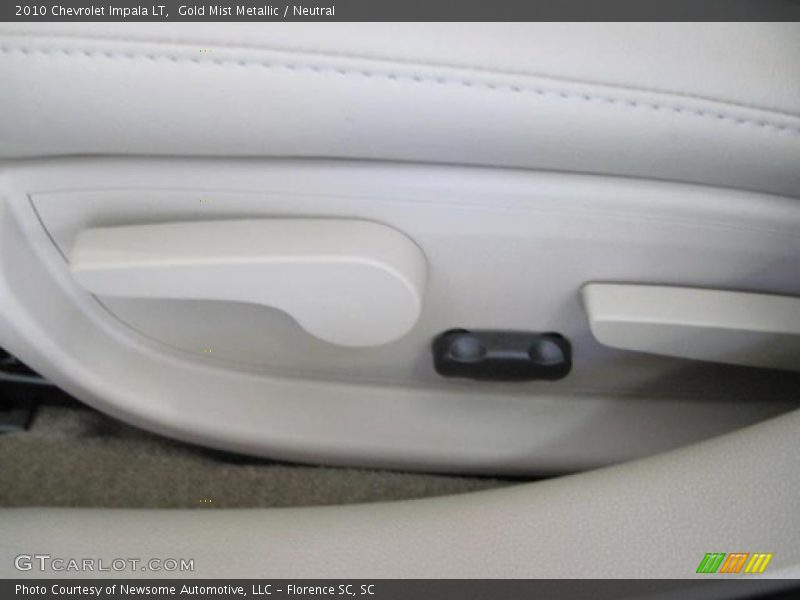 Gold Mist Metallic / Neutral 2010 Chevrolet Impala LT