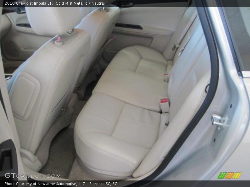 Gold Mist Metallic / Neutral 2010 Chevrolet Impala LT