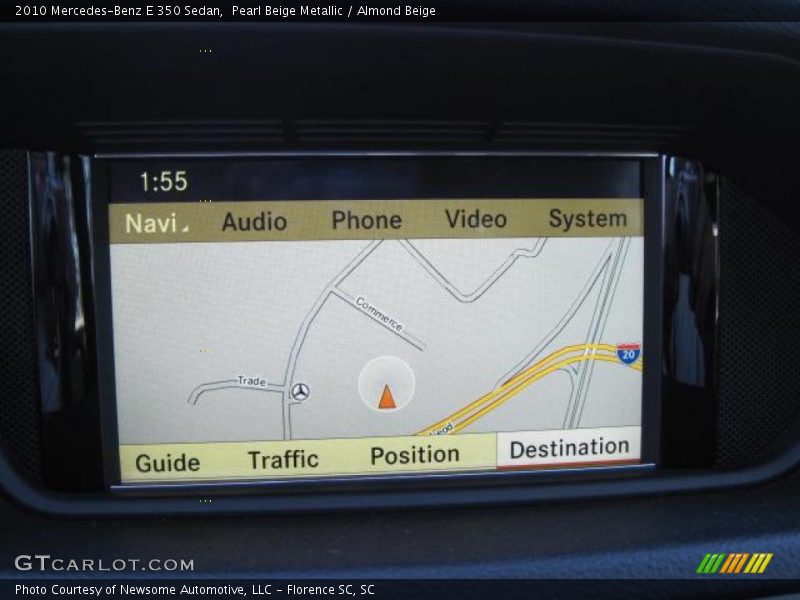 Pearl Beige Metallic / Almond Beige 2010 Mercedes-Benz E 350 Sedan