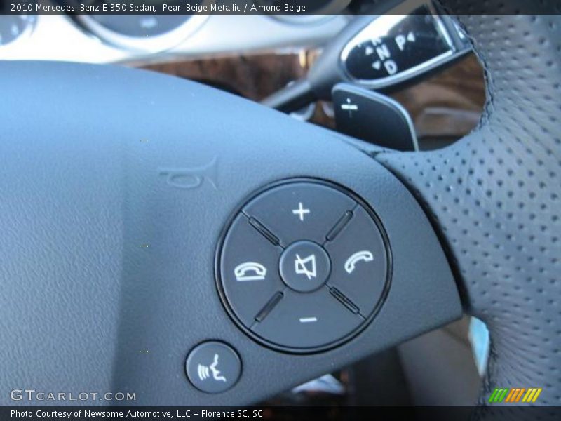 Pearl Beige Metallic / Almond Beige 2010 Mercedes-Benz E 350 Sedan