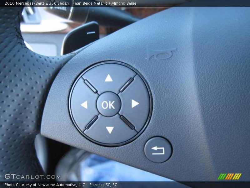 Pearl Beige Metallic / Almond Beige 2010 Mercedes-Benz E 350 Sedan