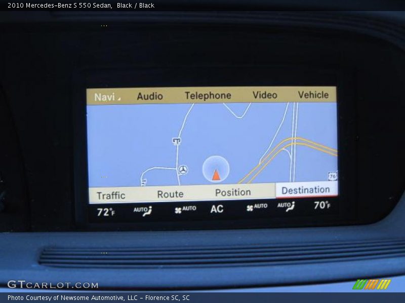 Black / Black 2010 Mercedes-Benz S 550 Sedan