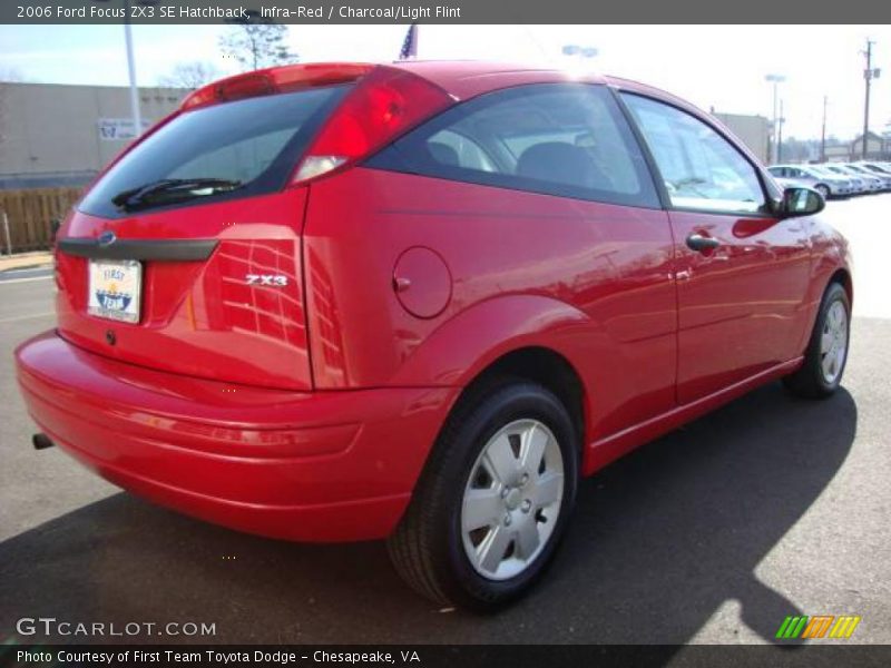 Infra-Red / Charcoal/Light Flint 2006 Ford Focus ZX3 SE Hatchback