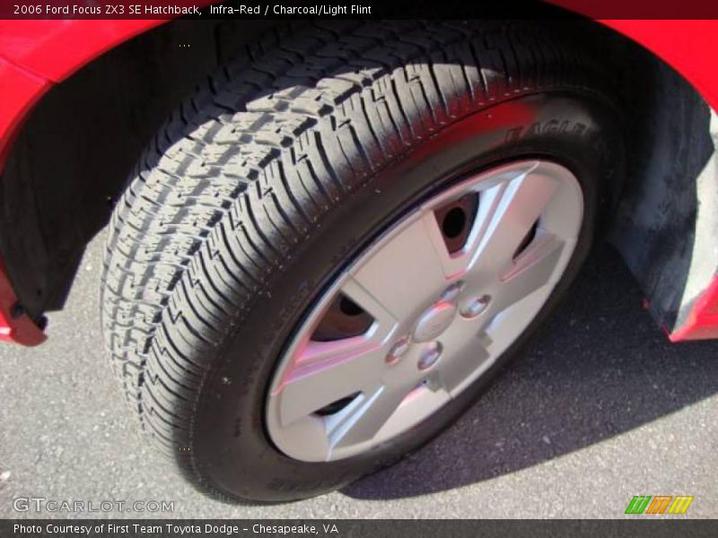 Infra-Red / Charcoal/Light Flint 2006 Ford Focus ZX3 SE Hatchback