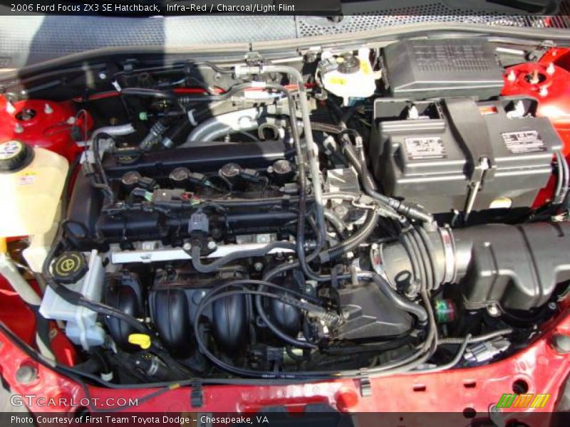 Infra-Red / Charcoal/Light Flint 2006 Ford Focus ZX3 SE Hatchback