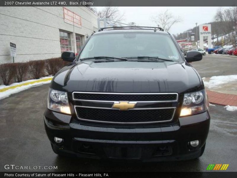 Black / Ebony 2007 Chevrolet Avalanche LTZ 4WD
