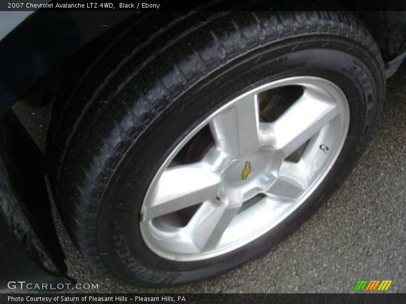 Black / Ebony 2007 Chevrolet Avalanche LTZ 4WD