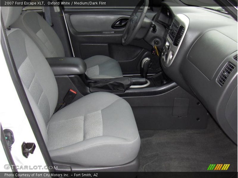 Oxford White / Medium/Dark Flint 2007 Ford Escape XLT