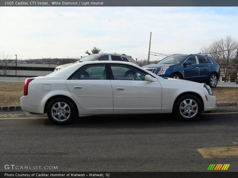 White Diamond / Light Neutral 2005 Cadillac CTS Sedan
