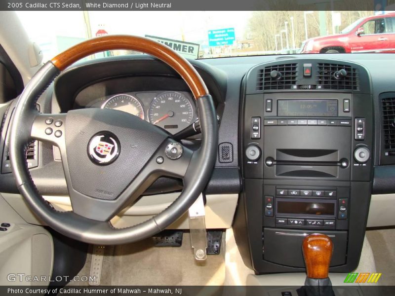White Diamond / Light Neutral 2005 Cadillac CTS Sedan