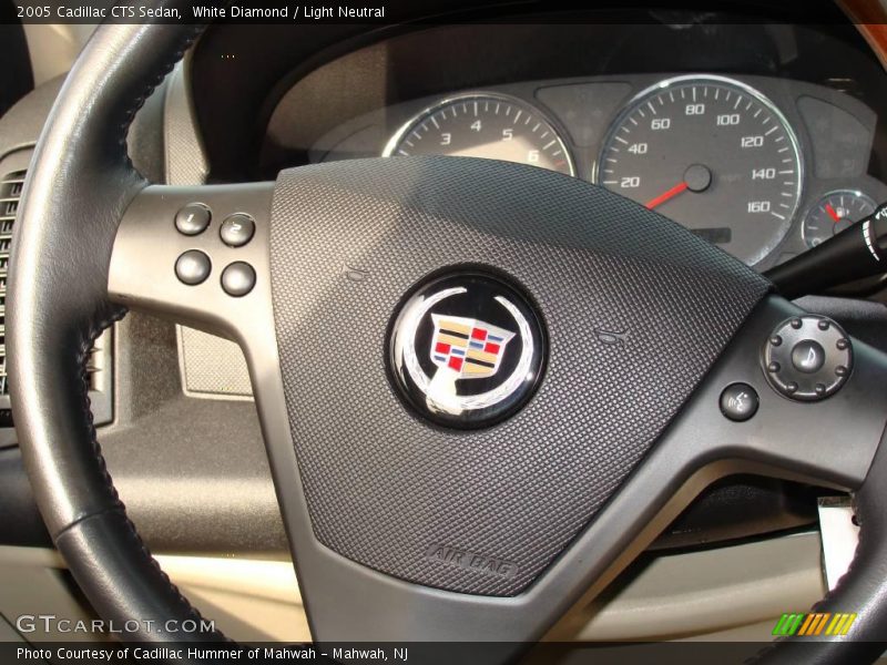 White Diamond / Light Neutral 2005 Cadillac CTS Sedan