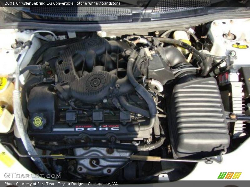 Stone White / Sandstone 2001 Chrysler Sebring LXi Convertible