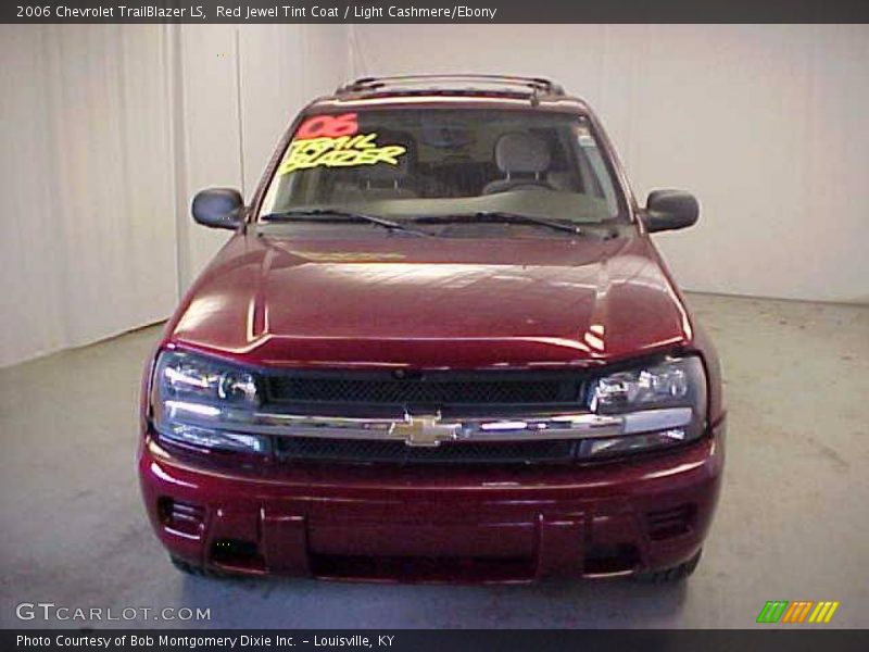 Red Jewel Tint Coat / Light Cashmere/Ebony 2006 Chevrolet TrailBlazer LS