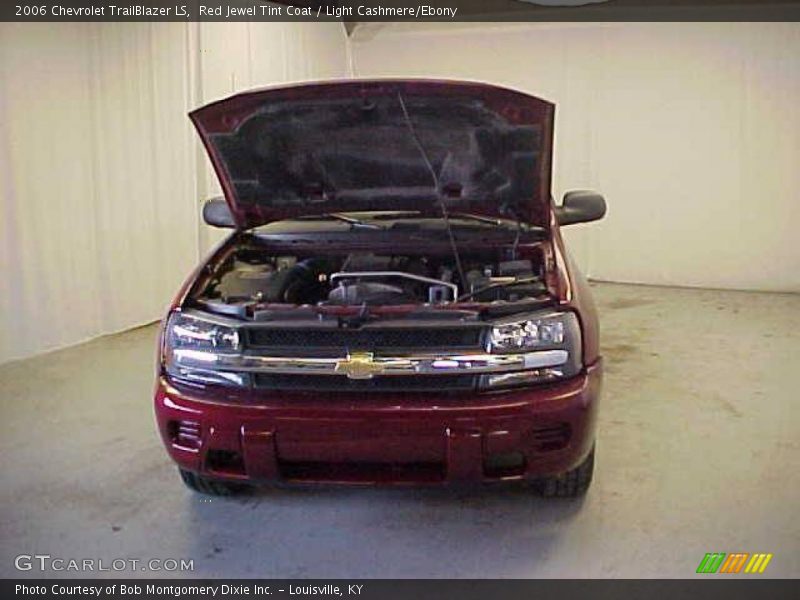 Red Jewel Tint Coat / Light Cashmere/Ebony 2006 Chevrolet TrailBlazer LS