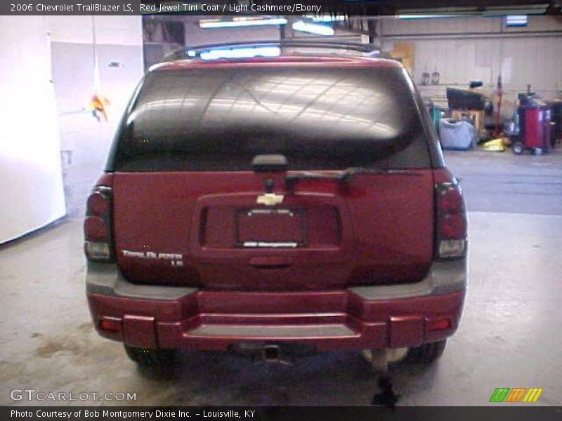 Red Jewel Tint Coat / Light Cashmere/Ebony 2006 Chevrolet TrailBlazer LS