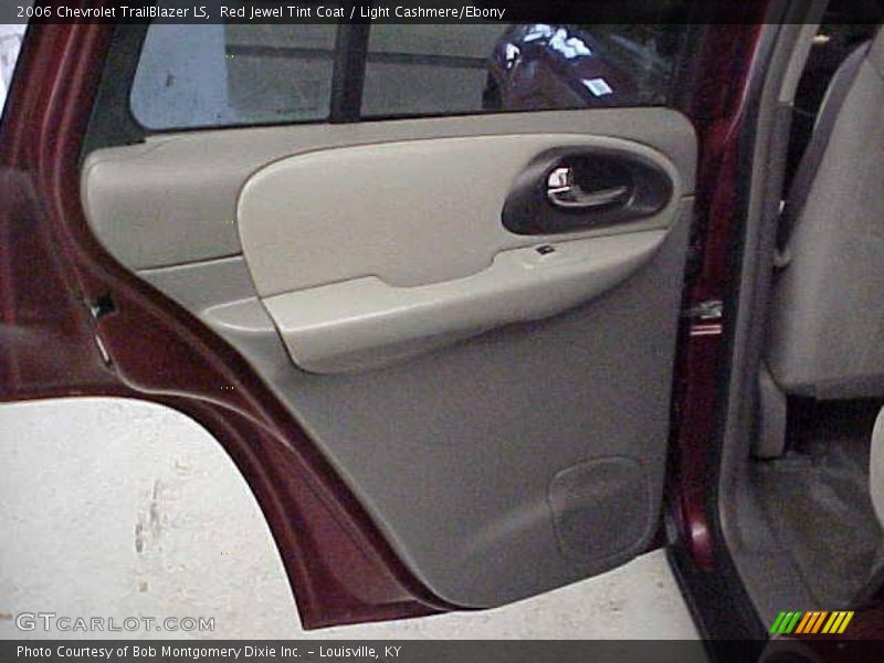 Red Jewel Tint Coat / Light Cashmere/Ebony 2006 Chevrolet TrailBlazer LS