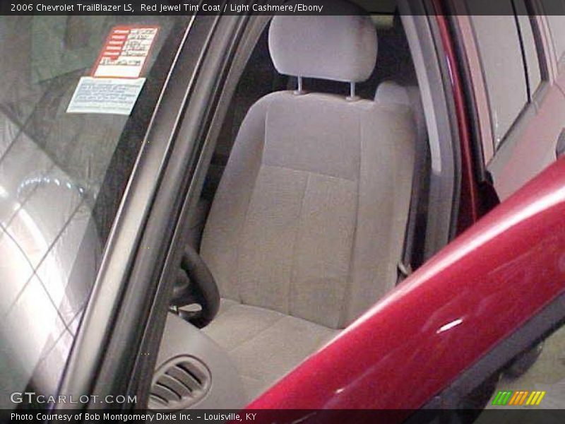 Red Jewel Tint Coat / Light Cashmere/Ebony 2006 Chevrolet TrailBlazer LS