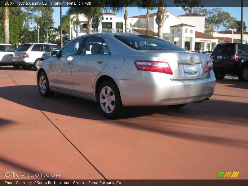 Titanium Metallic / Ash 2007 Toyota Camry CE