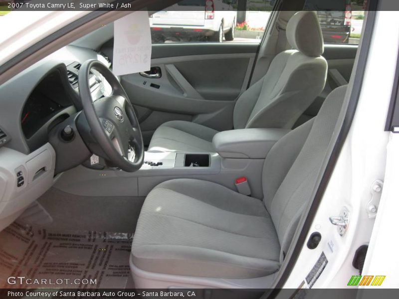 Super White / Ash 2007 Toyota Camry LE