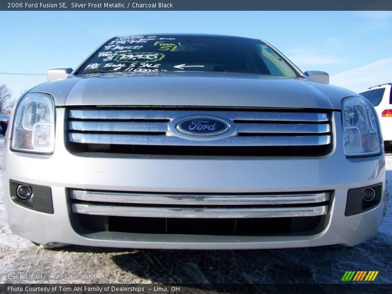 Silver Frost Metallic / Charcoal Black 2006 Ford Fusion SE