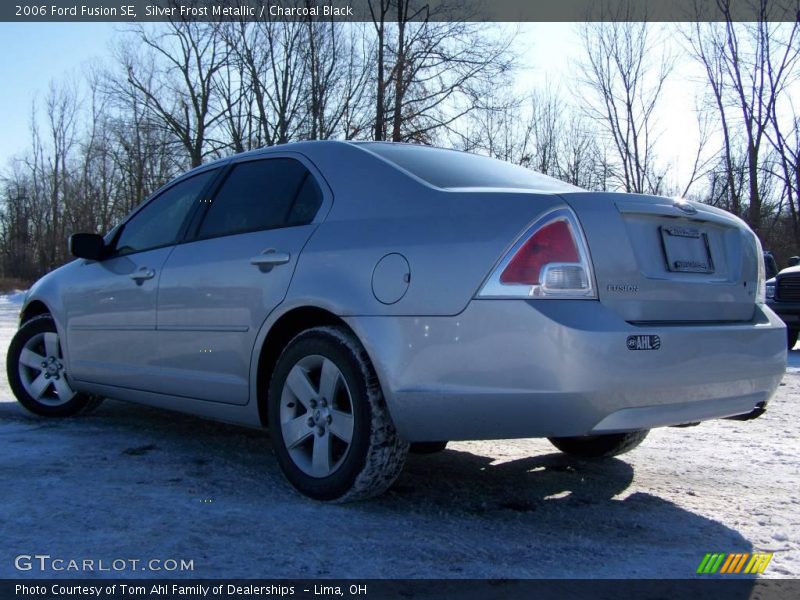 Silver Frost Metallic / Charcoal Black 2006 Ford Fusion SE