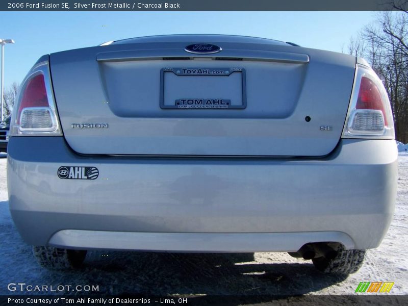 Silver Frost Metallic / Charcoal Black 2006 Ford Fusion SE