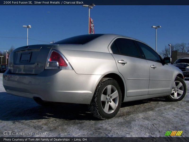 Silver Frost Metallic / Charcoal Black 2006 Ford Fusion SE