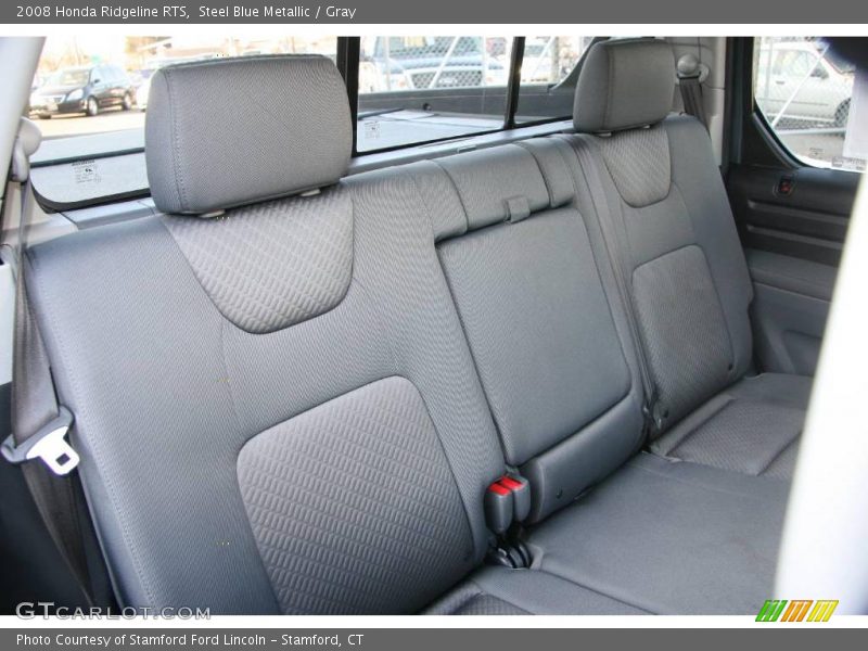Steel Blue Metallic / Gray 2008 Honda Ridgeline RTS