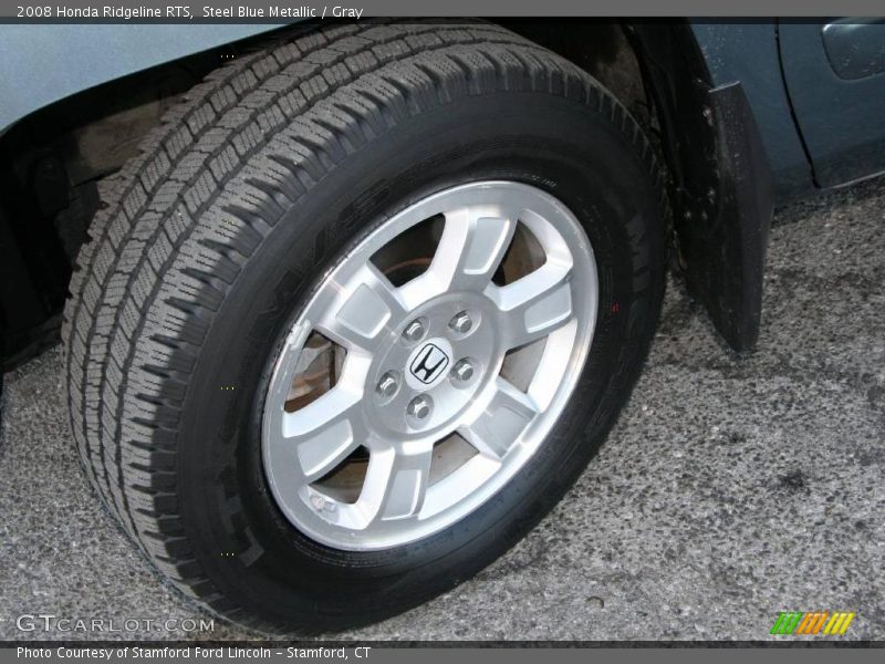 Steel Blue Metallic / Gray 2008 Honda Ridgeline RTS