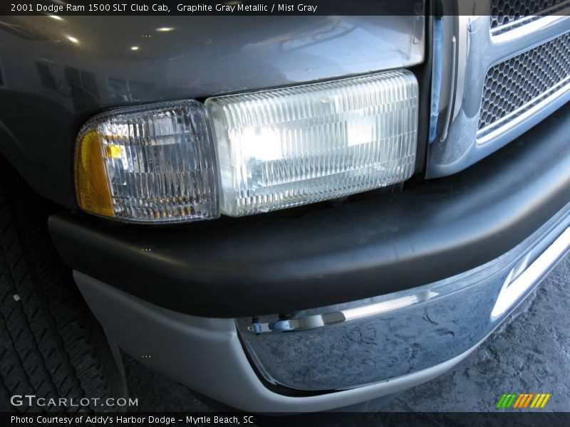 Graphite Gray Metallic / Mist Gray 2001 Dodge Ram 1500 SLT Club Cab