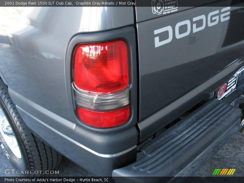 Graphite Gray Metallic / Mist Gray 2001 Dodge Ram 1500 SLT Club Cab