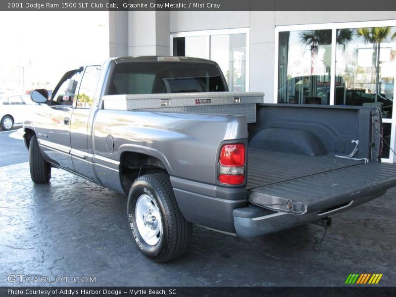Graphite Gray Metallic / Mist Gray 2001 Dodge Ram 1500 SLT Club Cab
