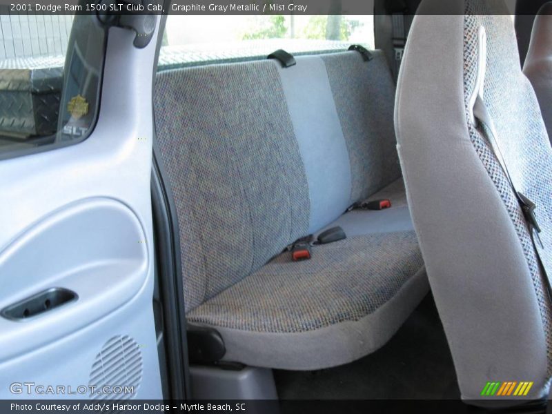 Graphite Gray Metallic / Mist Gray 2001 Dodge Ram 1500 SLT Club Cab
